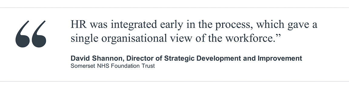 David Shannon, Director of Strategic Development and Improvement quote