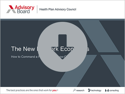 Health plans network performance