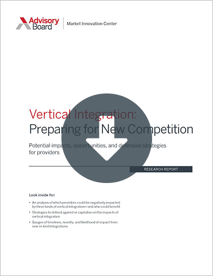 vertical integration preparing for new competition