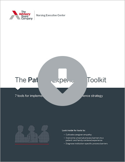 patient experience toolkit