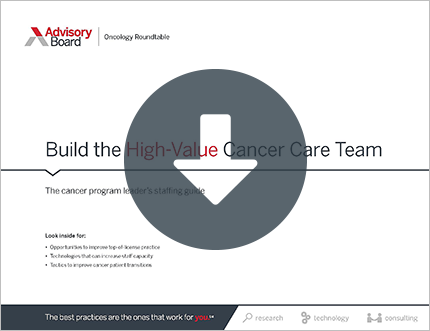 cancer care team staffing