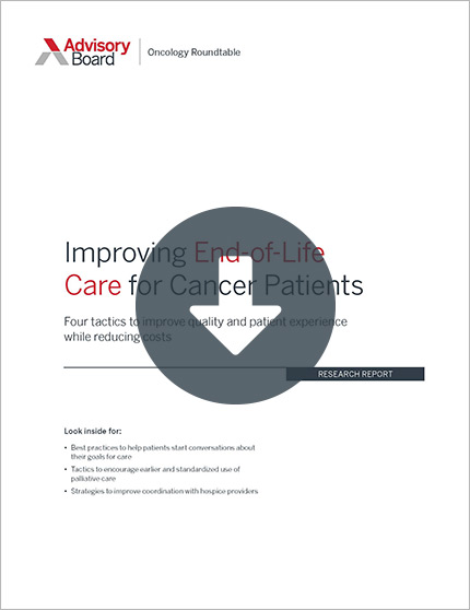 improving end-of-life care for cancer patients