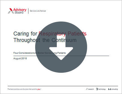Caring for Pulmonary Patients Throughout the Continuum